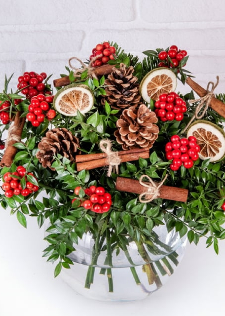 Cam Akvaryumda Kokina Çiçeği